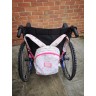 Wheelchair, Rollator, Walking Frame Bag Clips, Twin Pack, Full view